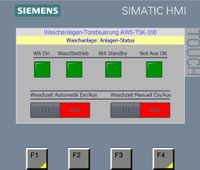 HMI Programmierung f&uuml;r Autowaschanlage